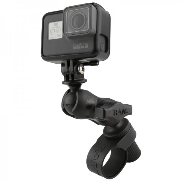 Fixation guidon avec adaptateur universel pour caméra d'action (GoPro)